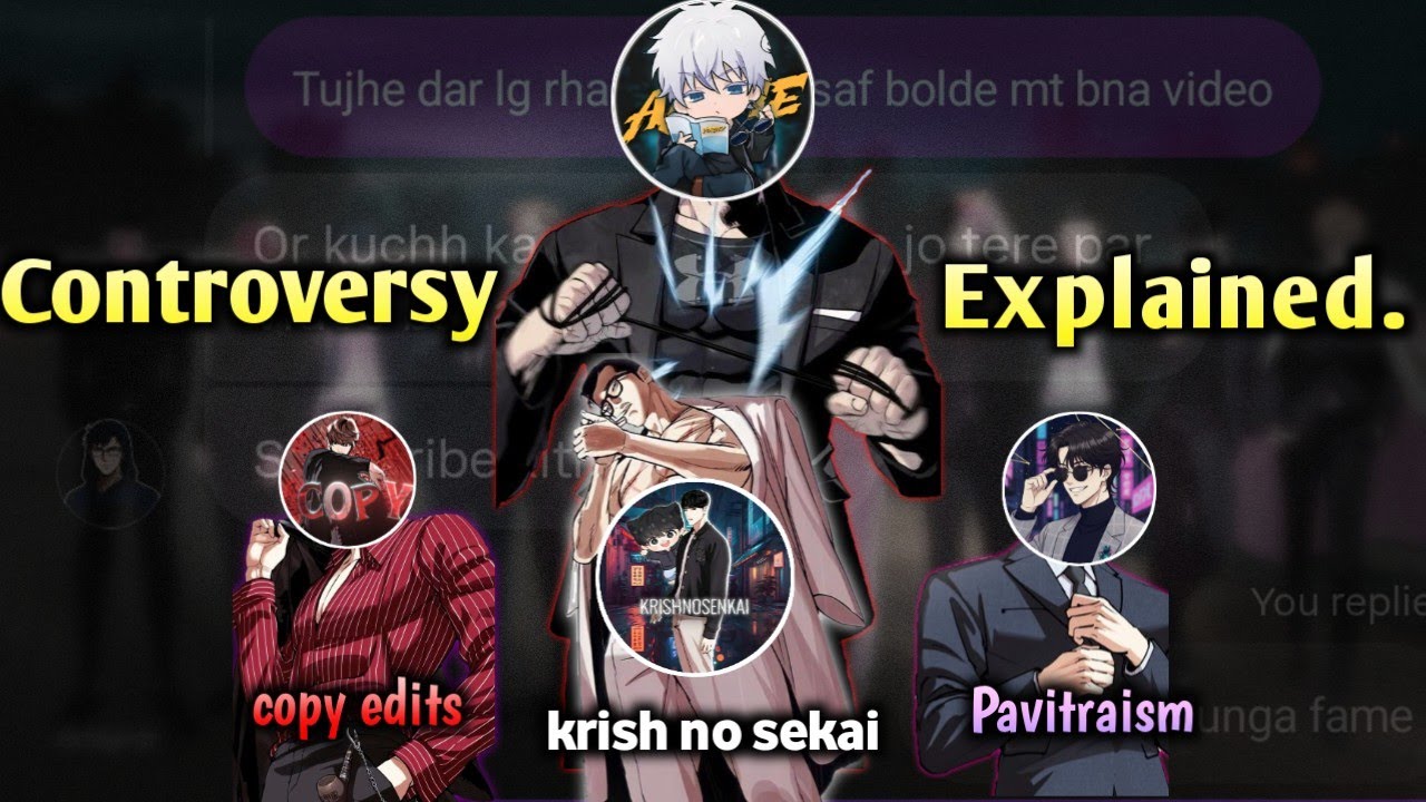 Full controversy explained! Krish no sekai exposed? Gun vs manager kim| lookism controversy 