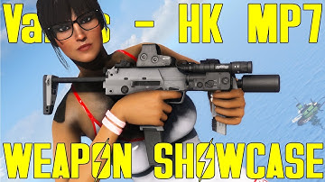 Fallout 4: Vallas - HK MP7 - Weapon Mod Showcase