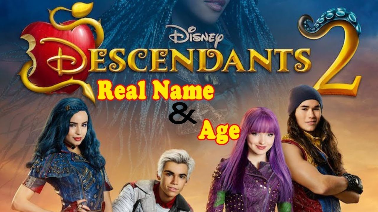 Descendants 2 Stars Real Name And Age - YouTube