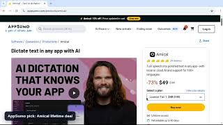 Amical Review: AI Dictation AppSumo Deal for Faster Writing