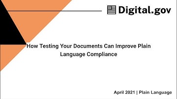 How Testing Your Documents Can Improve Plain Language Compliance