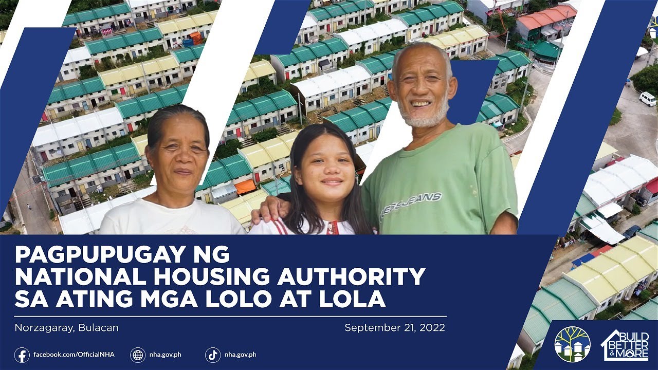 Pagpupugay ng National Housing Authority sa ating mga Lolo at Lola YouTube