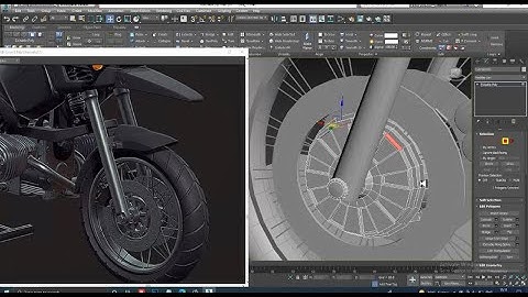 3DsMax Tutorials, Learn 3D Modeling a Bike from Scratch in 3dsMax (Part 2)