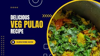 Veg Pulao Recipe | Pressure Cooker Pulao | कुकर में झटपट बनाये बेहतरीन पुलाव | KomalChetan Officials