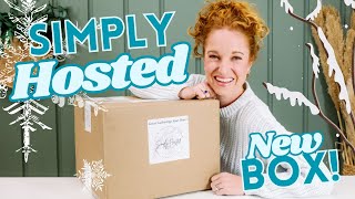 *NEW* Simply Hosted Winter 2023 | Tablescape + Hostess Subscription Box with a Full Menu!