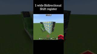 1 wide bi-directional shift register