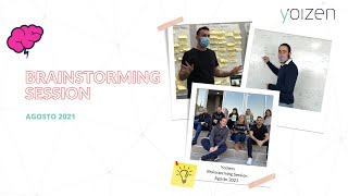 Yoizen Brainstorming Session 2021. Un Espacio Para Intercambiar Ideas Y Ponerlas En Acción