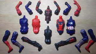Merakit mainan superhero, Hulk smash vs Batman vs Superman vs siren head, superhero toys
