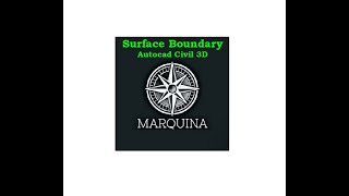 Surface Boundary - AutoCAD Civil 3D