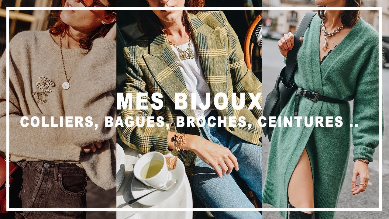 MES BIJOUX : Colliers, Bagues, Broches, Ceintures (...)