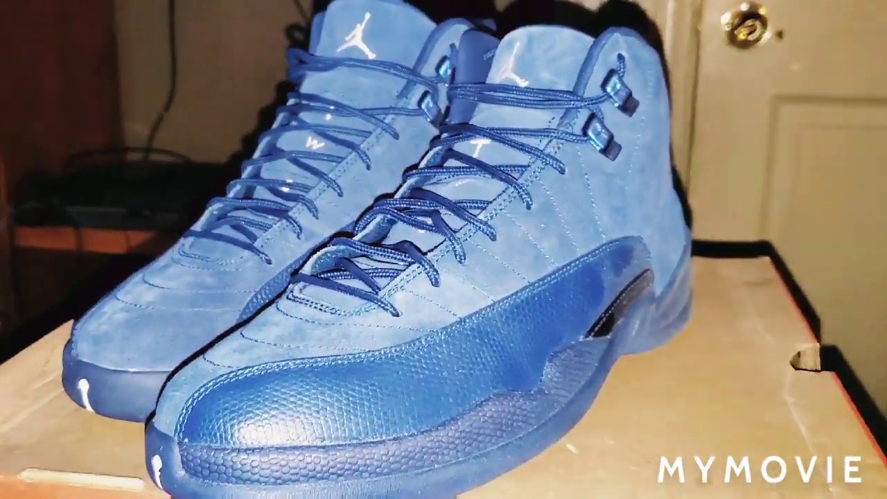 royal blue and black 12s