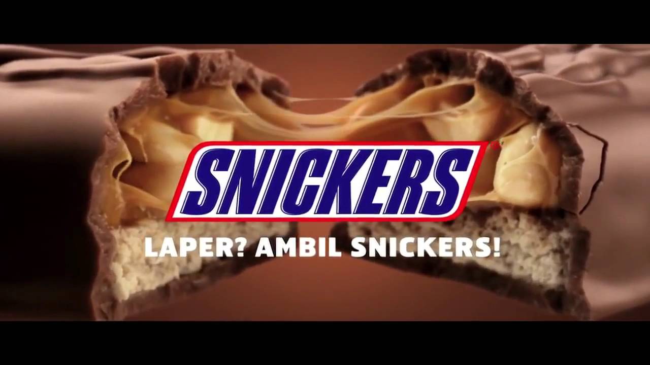 iklan snickers mulai lapar