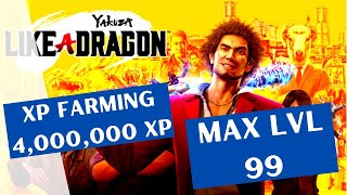 Ultimate Yakuza Like A Dragon Power Leveling XP Farm Guide