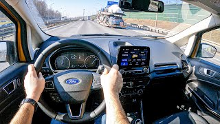 NEW Ford Ecosport II Active 2021(1.0 125HP) | POV Test Drive #689 Joe Black