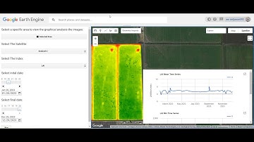 Google Earth Engine web application: Global vegetation indices || Crops health monitoring web apps