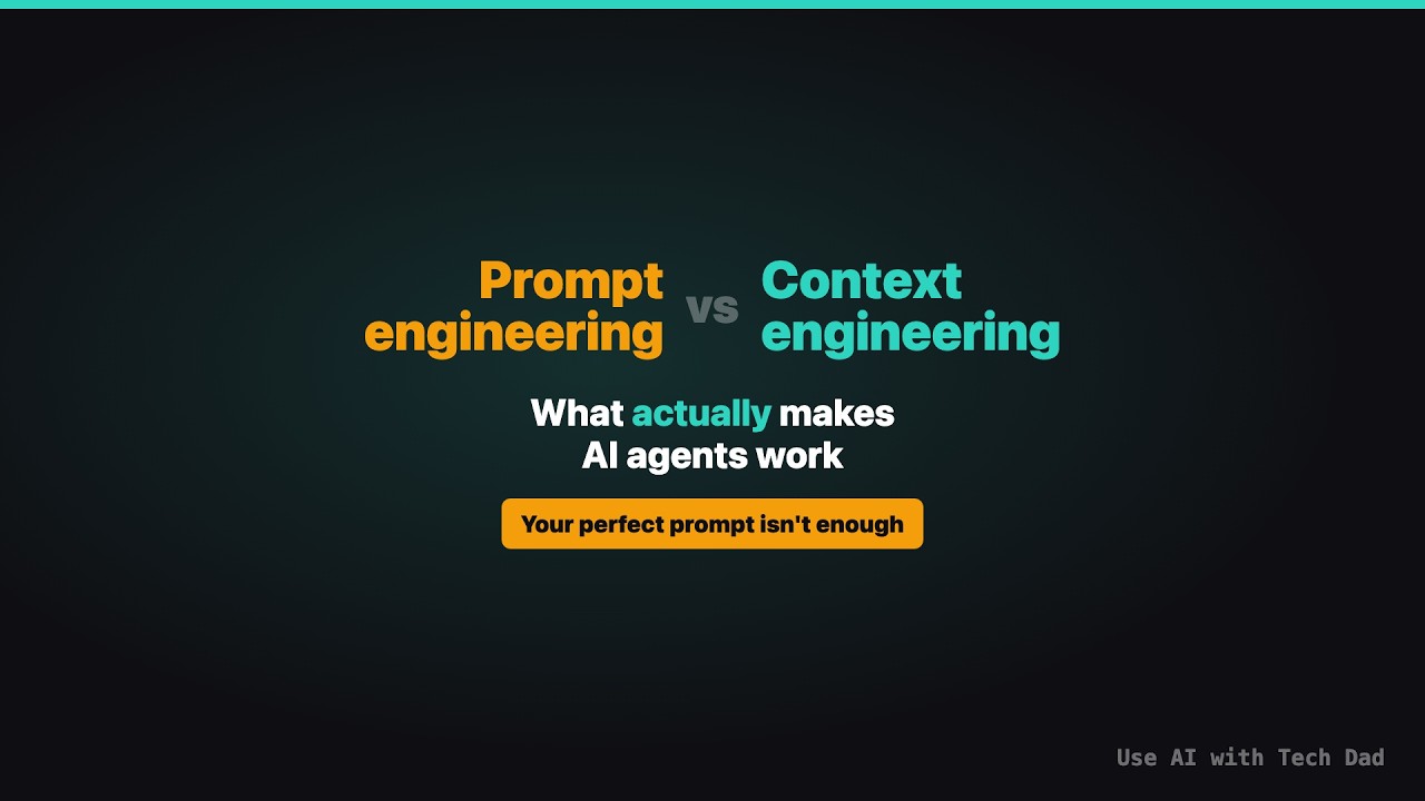 Context Engineering vs Prompt Engineering: What Actually Makes AI Agents Work