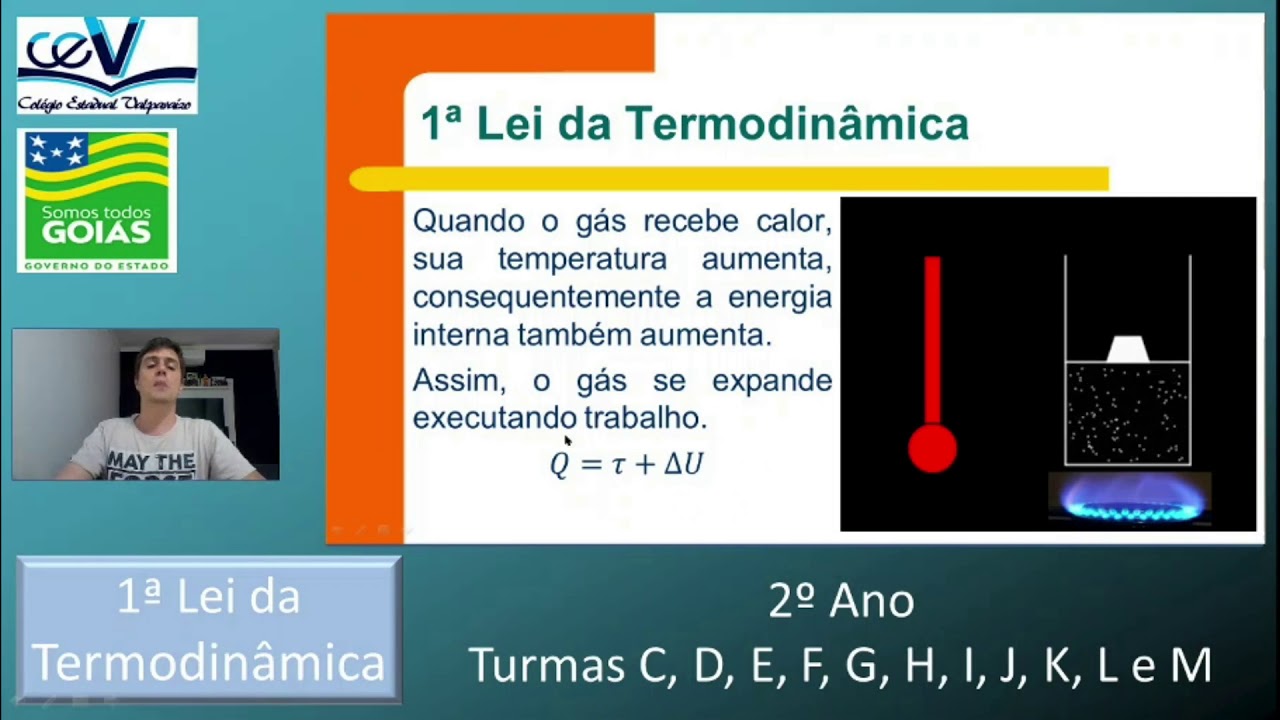 Sobre A 1 Lei Da Termodinamica Podemos Dizer