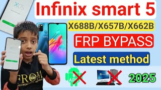 Infinix smart 5 frp bypass new method //Infinix smart 5 frp bypass without pc// Frp infinix 2025