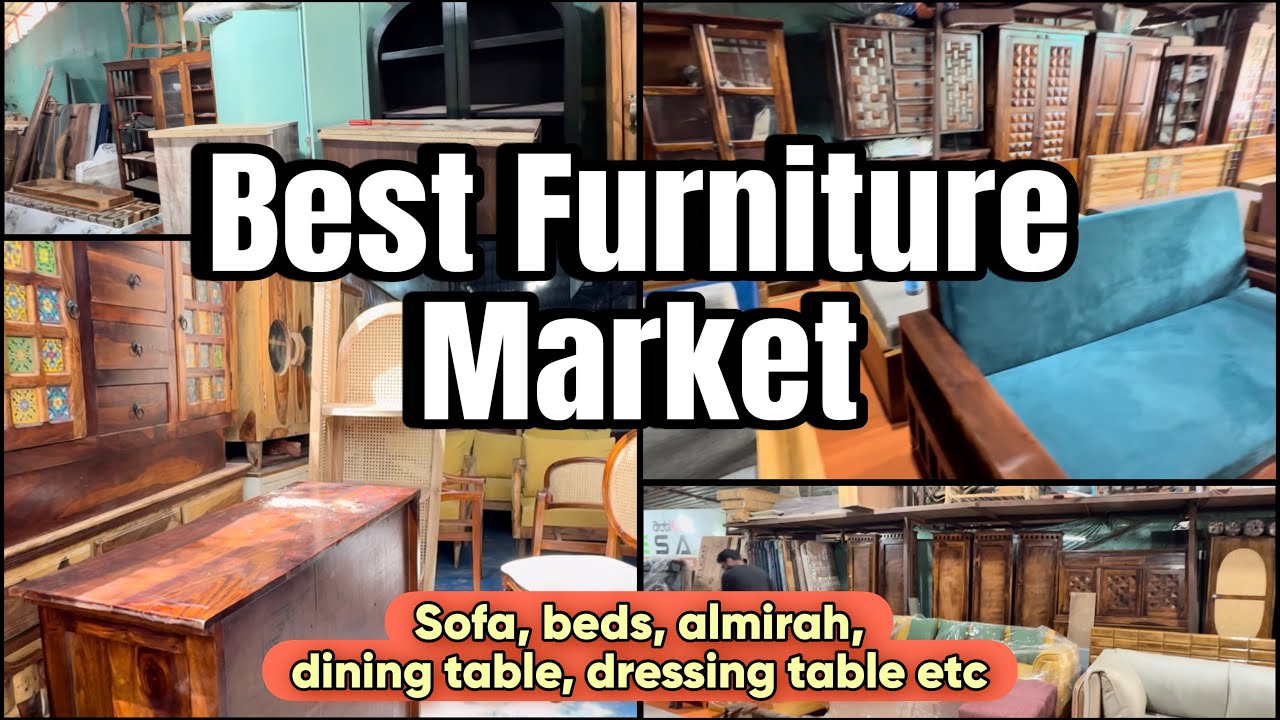 Best furniture market in Delhi | SIKANDARPUR furniture market | Sofa, beds, almirah, table etc