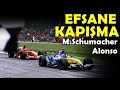 M.Schumacher & Alonso Efsane Kapışmaları (2005-2006) I SERHAN ACAR ve ORJİNAL DİL I #formula1 #f1