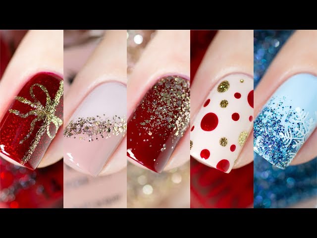 5 Easy Christmas Nail Art Ideas 2019