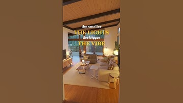 the smaller the lights the bigger the vibe #lamps #lighting #interiordesign #homedecor