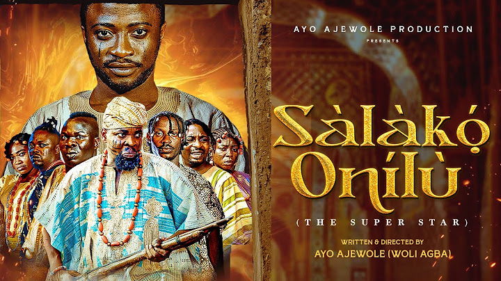 SALAKO ONILU [The Super Star] | WOLI AGBA | KAMO | EREKERE | DELE OMO WOLI | 1ST IPM EPIC MOVIE