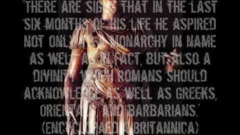 Know Your Enemy Part 21   Caesar