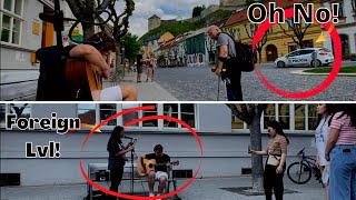 AMAZING uncle with his guitar PENTATONIC and KAZAKHSTAN SINGING GIRL