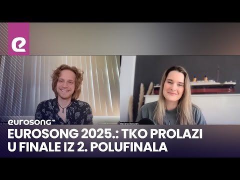 Eurosong 2025.: Tko prolazi u finale iz 2. polufinala? - eurosong.hr