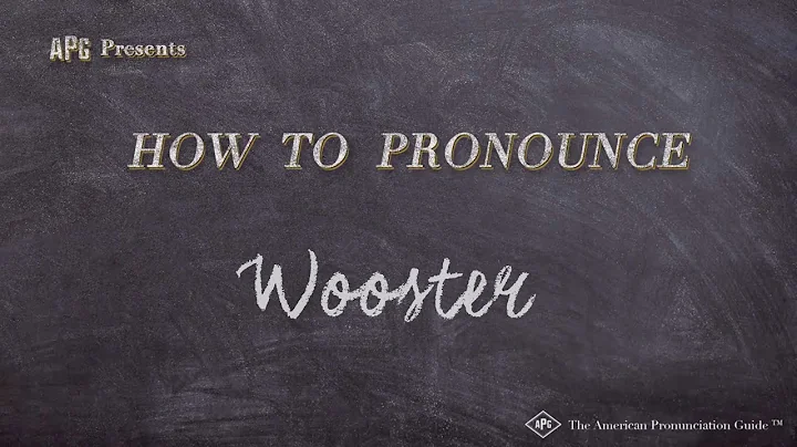 How to Pronounce Wooster (Real Life Examples!)