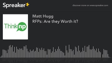 For Consultants: RFPs: Are they Worth it?