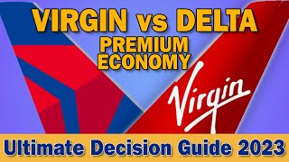 🛫 Virgin or Delta Premium Economy - The Ultimate Decision Guide!