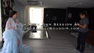 Behind the scenes at the New Beyond Beauty Boudoir studio
