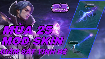 Mod Skin Florentino Giám Sát Tinh Hệ (iOS+Android) Mùa 25 Full Hiệu Ứng Liên Quân Mobile - P MOD LQ
