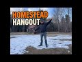 Homestead Hangout ( Tractor video prep)