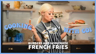 Cooking With Coi Leray - Burgers &amp; Fries