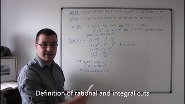 Edmund Landau : Foundations of Analysis - Part 5 - Rational and Integral Cuts