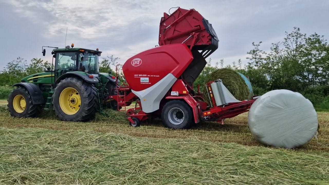 Lely Welger RPC 445 Tornado - rolo balirka i omotač bala *Baler-wrapper combination