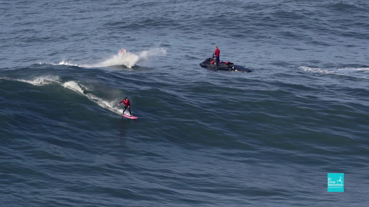 NAZARE Justine Dupont & Fred David Team RED BULL YouTube