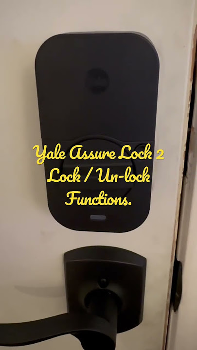 Yale Assure Lock 2 #lock #doorlock