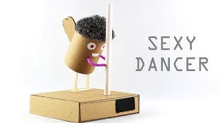 How to make FUNNY DANCING ROBOT - Just5mins