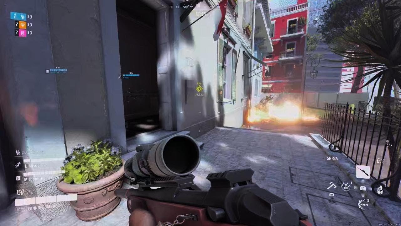 THE FINALS landing sniper shot