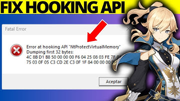 Fix Error at Hooking API 
