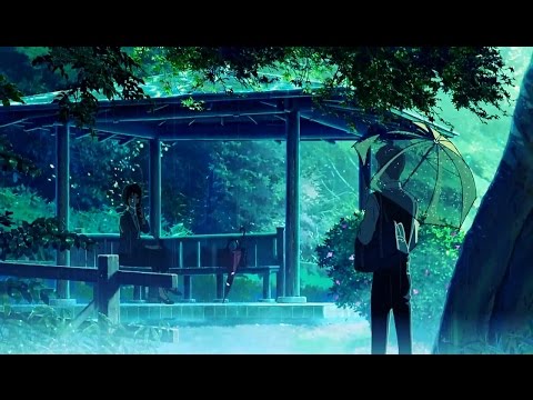 kotonoha no Niwa (Beautiful Anime Rain)【AMV】- Scarlet [HD] 1080p