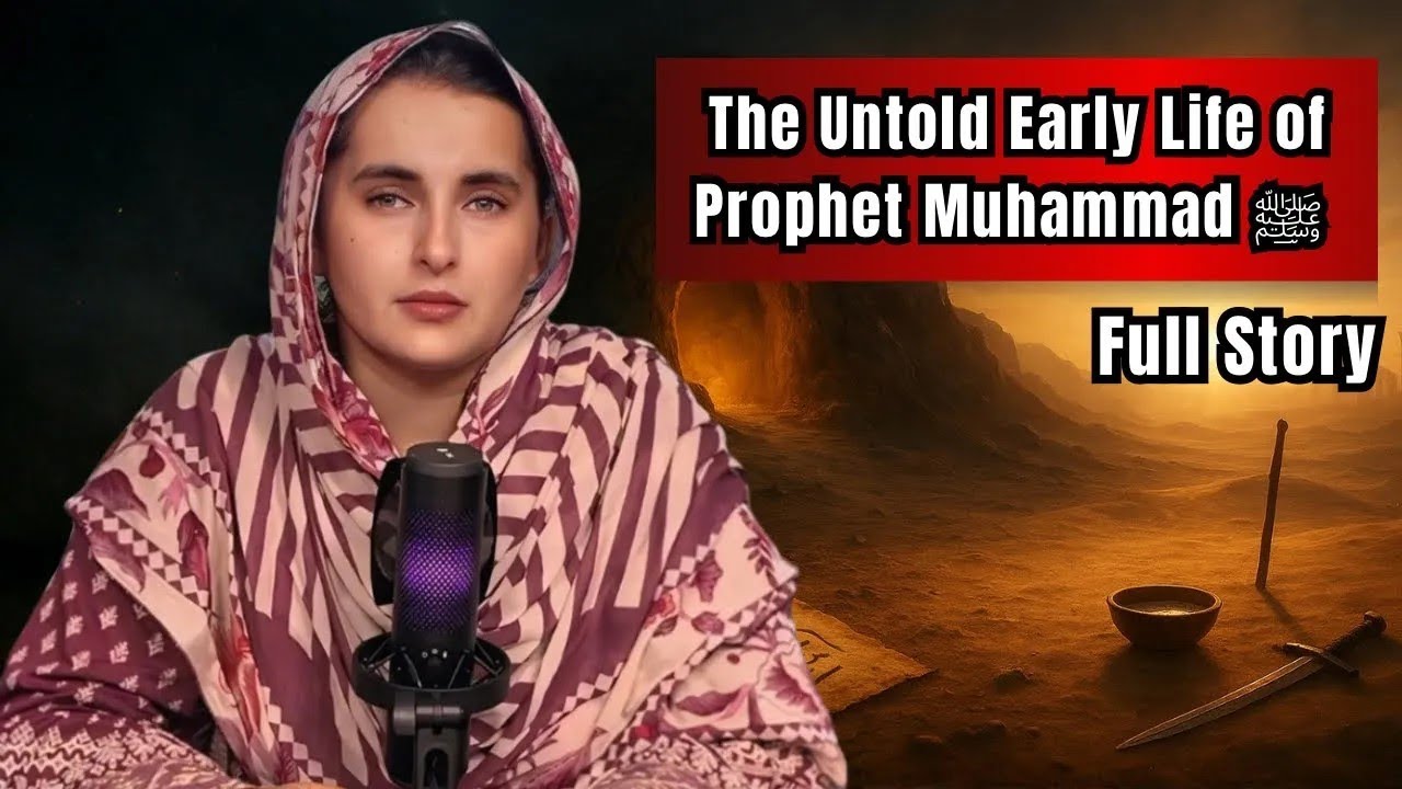 The Untold Early Life of Prophet Muhammad ﷺ – Full Story (Roman Urdu | Seerah Series)