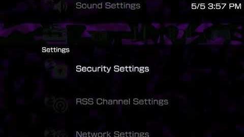 PSP Theme Black and Purple PSP-Themes.NET