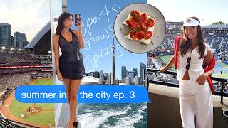 summer in the city (ep 3!) 🎾 body image struggles, all the sports & olivia dean!!!