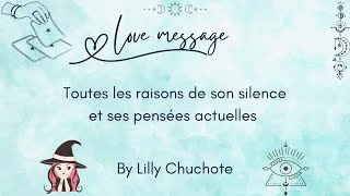 Je te dévoile toutes les raisons de son silence et ses pensées- Guidance sentimentale