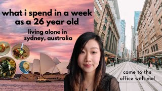 cost of living in sydney australiawhat i spend in a week as a 26 year old data scientist